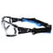 General Electric 05 Series Anti-Fog Impact-Resistant Safety Glasses Clear Lens Black/Blue Frame 1 pk GE105CAF - alternate 3
