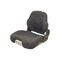 Uni Pro 741 Seat Top Assembly, Black/Gray Fabric 8364 - alternate 1