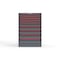 Strong Hold 9 drawer cabinet - (4x 2ft, 1x 3ft, 2x 4ft, 2x 5ft) - Red accents - Keyed Different S3044-PPDAS-0901DS - alternate 1