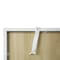 Homeroots 31in White Wood Accent Cabinet With Two Doors 716317 - alternate 3