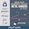 Lifemaster Pink Metal Non-Slip Pants Hangers, Heavy Duty, Space-Saving, 20PK LMMTPIK22 - alternate 3