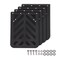Mytee Products 4PK 24inx30in Semi Truck & Trailers Stripped Rubber Mud Flaps Mud Protection, 4PK MUDFLAP-142430-R01x4 - alternate 1
