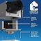 Broan-Nutone Roomside 70 CFM 2 Sones Bathroom Exhaust Fan with Bluetooth Speaker and Light BEL7A - alternate 3