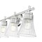 Z-Lite Belle 4-Light Vanity, 32 in W, Brushed Nickel 7519-4V-BN - alternate 2