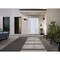 Vdomdoors Front Exterior Prehung FiberGlass Door Frosted Glass / Manux 8088 White Silk / Sidelight Exterior W MANUX8088EXD-WS-W36+14 x H80-LH - alternate 3