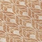 Homeroots 8' Copper And Beige Round Geometric Washable Indoor Outdoor Area Rug 596017 - alternate 3