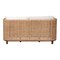 Bali & Pari Edda Natural Rattan Sofa with Upholstered Cushions, Style 3-Seater Couch for Living Room or Sunroom 266-14486-ZORO - alternate 3