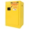 Securall Flammable Storage Cabinet, 12 Gallon, 1 Shelves, 24 in W x 35 in H x 18 in D, Yellow A105 - alternate 2