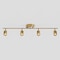 Vidalite Shura Antique Brass 4-Light Track Light with Rotatable Heads, Integrated LED, 3000k, 2240 Lmn CE1059879 - alternate 1