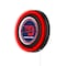 Holland Bar Stool University of Dayton 15 Double Neon Wall Clock Clk15BK - alternate 3