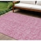 Homeroots 10' X 14' Blush And Ivory Floral Washable Indoor Outdoor Area Rug 581857 - alternate 1