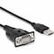 Rocstor PREMIUM 3FT 1M USB TO SERIAL CABLE, DB9 MALE RS232 TO USB CONVERTER, USB TO SE Y10C877-B1 - alternate 3