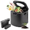 Nutrichef 4 Quart Electric Kitchen Composter, Gray NCCMP4LGY - alternate 1