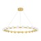 Corbett Lighting Linus 45.25 in. Chandelier Vintage Brass 484-45-VB - alternate 1