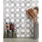 Apollo Tile Gray 12x12 Thassos, Bianco Carrara Marble Polished Floor and Wall Mosaic Tile 5.17 sqft/case, 5PK APLDC88S10A - alternate 7