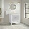 James Martin Vanities Myrrin 30" Single Vanity, Bright White w/ 3 CM Lime Delight Silestone Top 485-V30-BW-3LDL - alternate 3