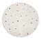 Homeroots 24" Ivory And Black Stone And Iron Round Bistro Dining Table 488591 - alternate 3