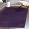 Jonathan Y Haze Solid Low-Pile Purple 4 ft. x 6 ft. Area Rug SEU100N-4 - alternate 6