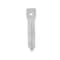 Aks Keys MFK Refill Key Blank Blade for Ford H72 BL-FORD-09 - alternate 1