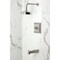 Kingston Brass Single-Handle Pressure Balanced Tub and Shower Faucet, Brushed Nickel KB5898PL - alternate 2