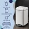 Happimess Betty Retro Mini 3.2-Gallon Step-Open Trash Can, Cotton White HPM1012C - alternate 3