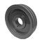 B&B Manufacturing Bushing 2 Groove V-Belt Pulley 6.25 inch OD 2AK64H - alternate 1