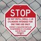 Signmission Stop Do Not Refill Small 1 Lb. Cyli, 6 inch X 6 inch, Plastic Sign, 2PK OC-P-2PACK-6-252 - alternate 3