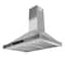 Anzzi 30" 450 CFM 3-Speed Stainless Steel Wall Mount Convertible Pyramid Residential Range Hood RH-AZ0576ESS - alternate 1