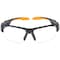 Klein Tools Safety Glasses, Anti-Fog & Anti-Scratch, Clear Lens, Black/Orange Frame 60161 - alternate 5