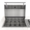 Koolmore 90 in. Outdoor Kitchen Suite with White Stone Counter and Sides, 4-Burner Low-Profile Grill KM-OKI-1595 - alternate 6
