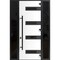 Vdomdoors Front Exterior Prehung Steel Door Ronex0131 Grey 96 2 Sidelight Exterior Windows Sidelites Entry RONEX0131EXD-GRE-W14+36+14xH96-LH-I - alternate 1