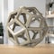 Homeroots Khaki Crackle Glaze Ceramic Geometric Sculpture 392533 - alternate 5