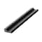 Apollo Tile Black 2x12 Eastern Black Marble Polished Chair Rail Tile Trim 1.67 sqft/case, 10PK APLMTX885PA - alternate 4