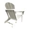 Panama Jack Outdoor Panama Jack Polyresin Folding White Adirondack Chair PJO-4001-WHTE - alternate 2
