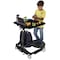 Kore Design Kids Sit-Stand Mobile Student Desk for Schools, Classrooms, 31in to 38in tall, Black 803946 - alternate 3