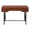Homeroots 47" Brown and Black Computer Desk With Three Drawers 489912 - alternate 5