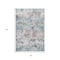 Homeroots 8' X 10' Blue Ivory And Sage Abstract Washable Indoor Outdoor Area Rug 643568 - alternate 3