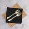 Smarty Had A Party Durable Black Velvet Paper Beverage/Cocktail Napkins, 600PK 139194154-CASE - alternate 4