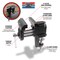 Performance Tool 3 in. Clamp on Vise, Portable, Pipe Jaws, 2-3/8 in. Jaw Opening W3900 - alternate 5