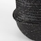Homeroots Set of Three Black Wicker Basket, 3PK 392162 - alternate 6