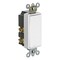 Leviton Wall Switch, Rocker, 3 A, White 56080-2W - alternate 1