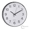 Clockswise Black 12-In Analog Clock - Silent, Non-Ticking for Wall Battery-Operated, Perfect for Home QI004744.BK.12 - alternate 3