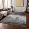 Homeroots 3' X 5' Gray Black And Brown Abstract Washable Indoor Outdoor Area Rug 603023 - alternate 4