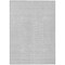 Homeroots 8' X 10' Silver And Ivory Geometric Washable Indoor Outdoor Area Rug 596971 - alternate 2