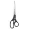 Westcott Kleenearth Basic Plastic Handle Scissors, 9 in Long, 4.25 in Cut Length, Straight Black Handle 15586 - alternate 1