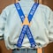 Klein Tools Tool Suspenders, Nylon-Web Suspenders, Polypropylene Webbing (Front), Elastic Webbing (Back) 60210B - alternate 2