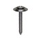 Auveco 6 x 1in Phillips Oval Sems Countersunk Washer Tapping Screw, 100PK 3539 - alternate 1