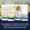 Nutrichef 12.5oz Highball Drinking Glasses NGLCUB4 - alternate 2