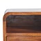 Homeroots 10" Brown Solid Wood Square One Drawer Nightstand 653818 - alternate 4