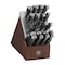 Henckels Statement 20-pc Self-Sharpening Knife Set with Block, Dark Brown, Stainless Steel 1013677 - alternate 2